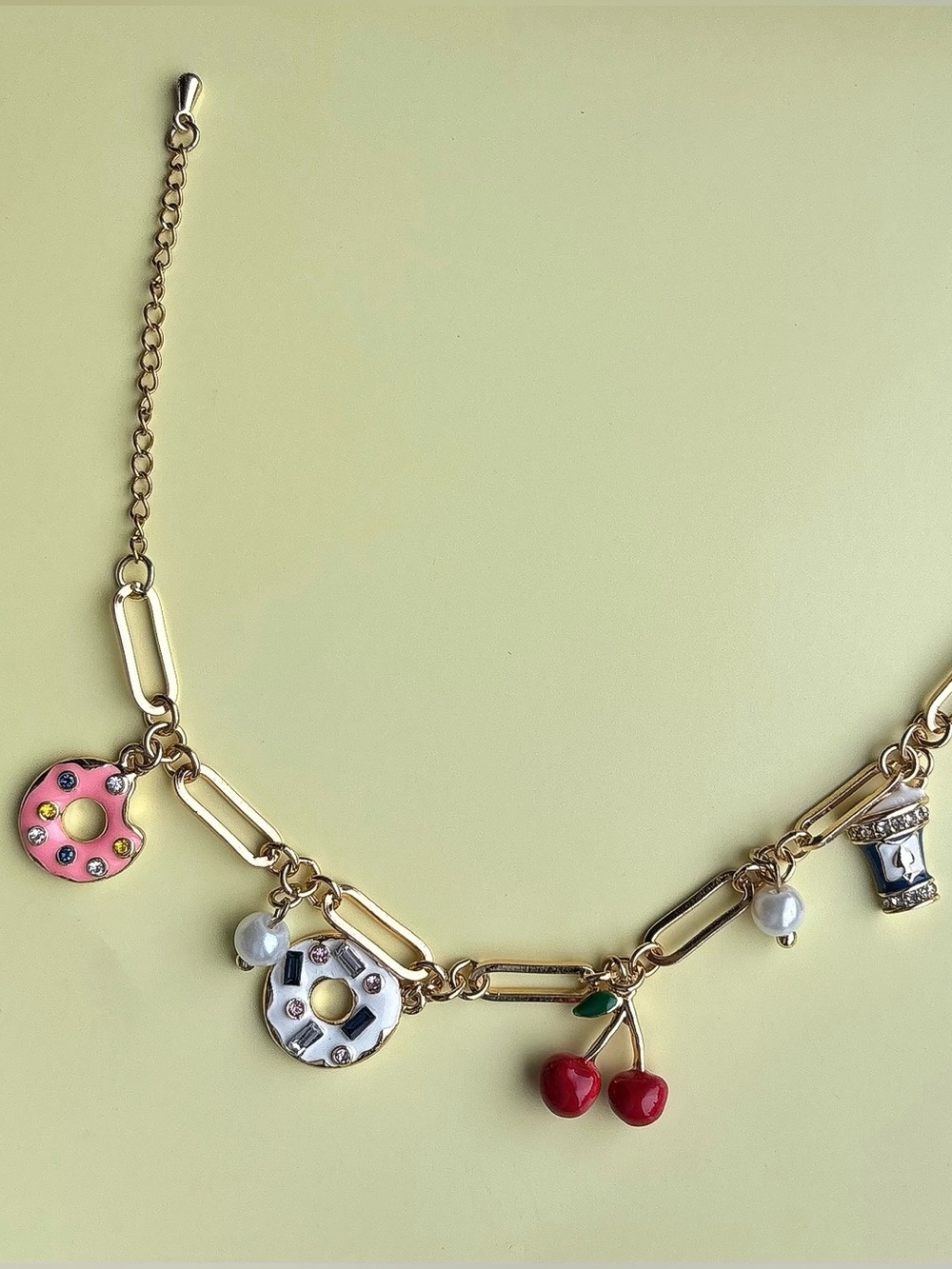 Gold Cherry Bracelet - Women Jewelry